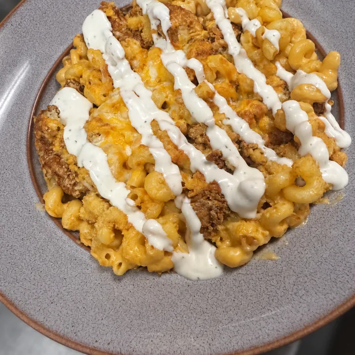 Buffalo Chicken Mac and Cheese at Bobola's Restaurant in Nashua NH